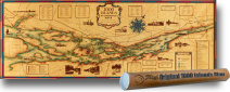 1000 Islands Map